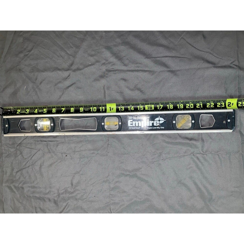 Empire 24 Inch Magnetic Level Heavy Duty Aluminum Contractor Level